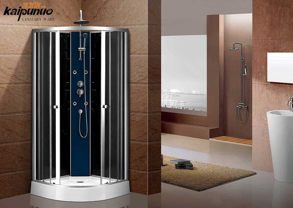 Fashionable Cheap Aluminum Profile Glass Sliding Shower Room