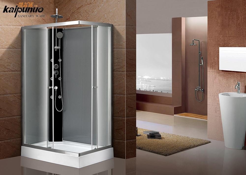 European Style Quickly Install Sliding Door Shower Cabin