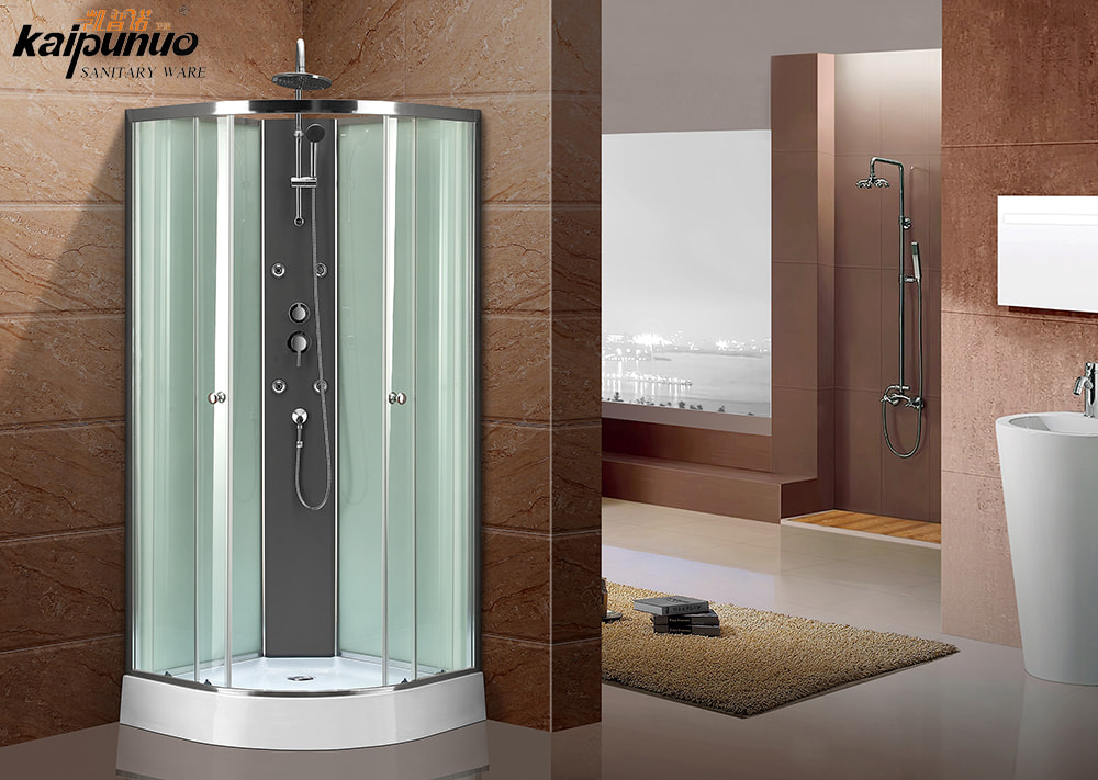 Sliding Door Bath Massage Shower Room With Hand Held Shower