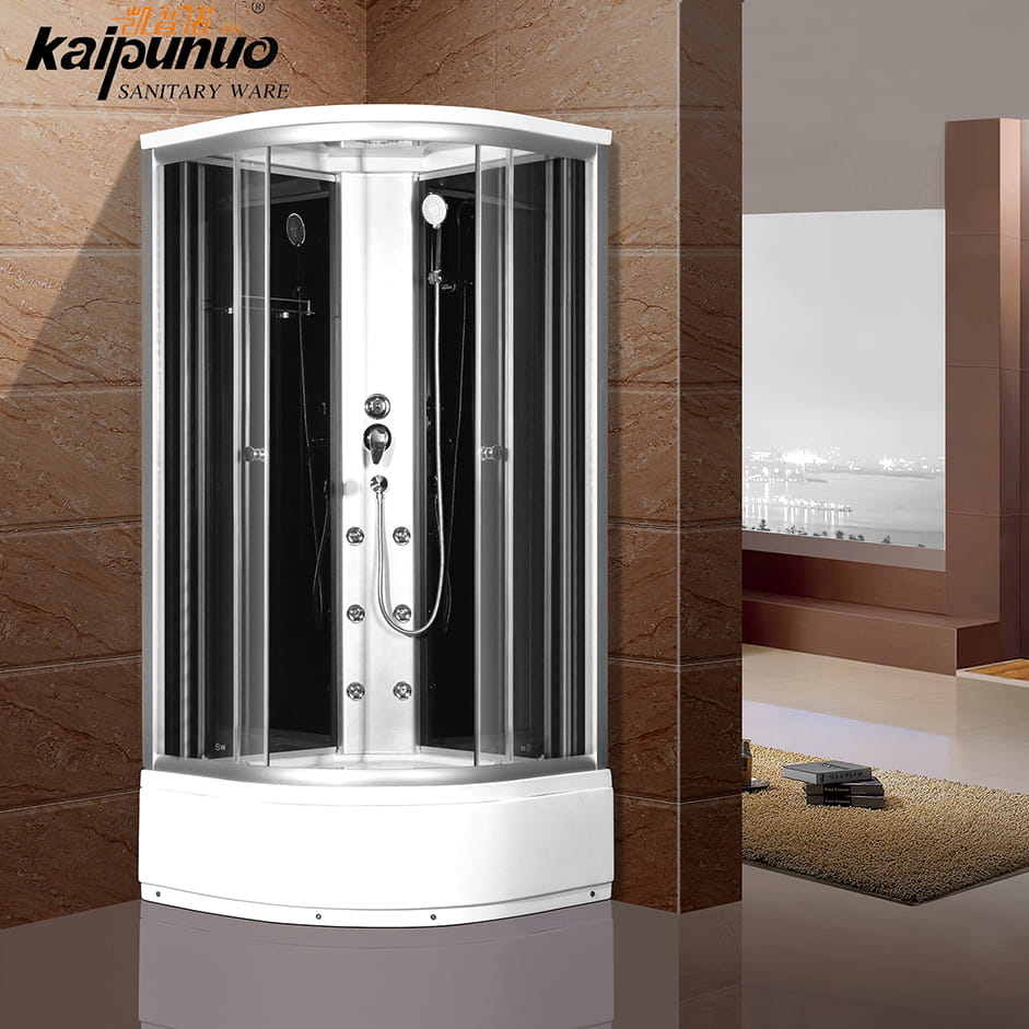 China Cuarto de baño exclusivo con puerta corrediza de vidrio y perfil de  aluminio Proveedores, Fábrica - Kaipunuo Sanitary Ware Co., Ltd.