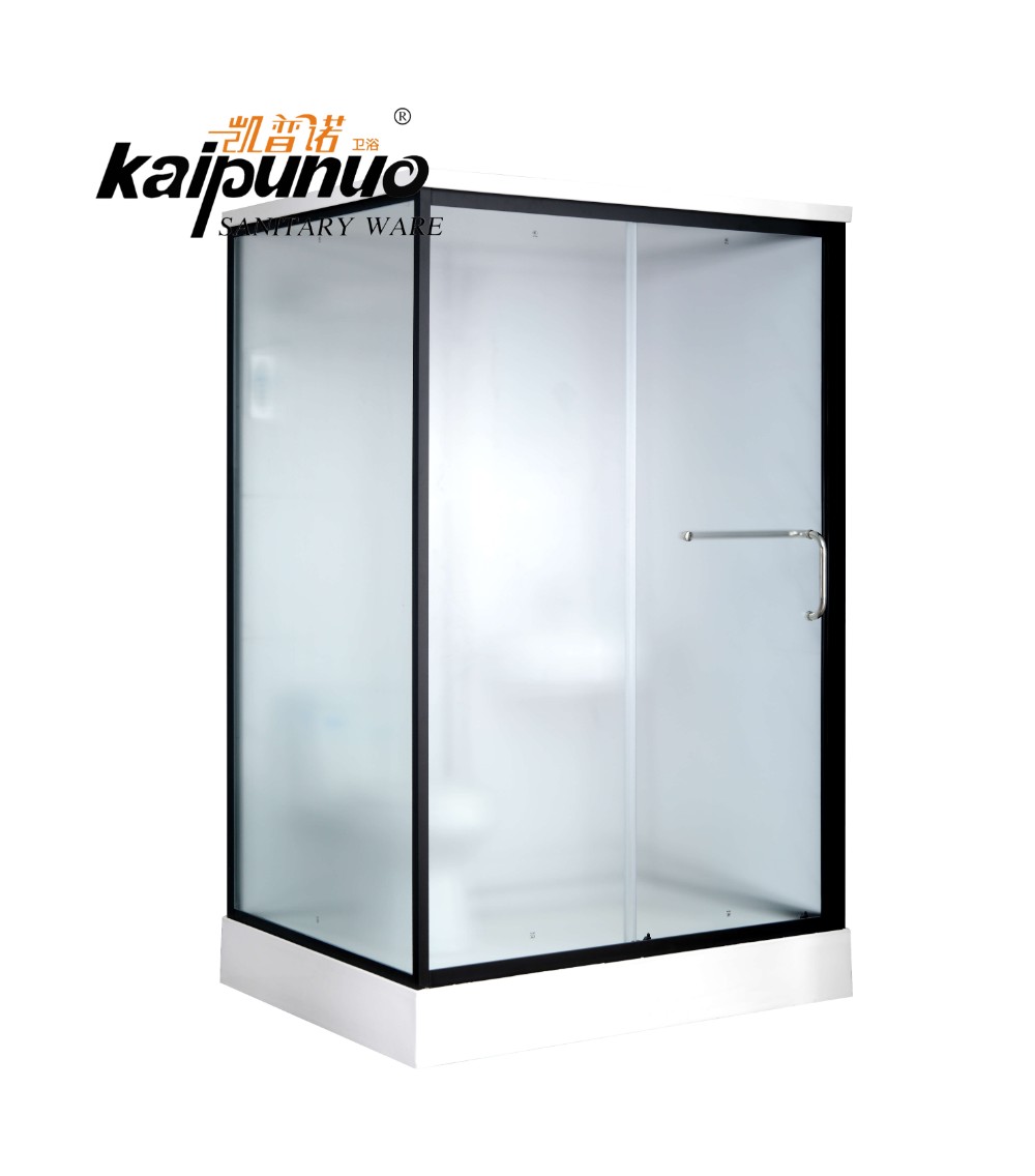 Rectangular prefab steam shower