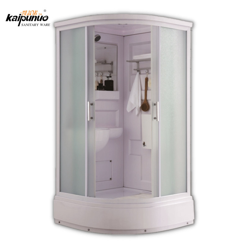 Hotel shower prefab